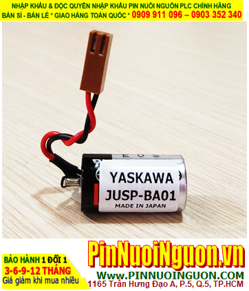 Yaskawa JUSP-BA01_Pin nuôi nguồn Yaskawa JUSP-BA01 lithium 3.6v 1000mAh (Xuất xứ Nhật)