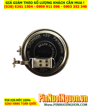 Panasonic CR2050B, Pin đồng hồ đo áp suất Lốp xe Panasonic CR2050B lithium 3V (chân thép như hình)