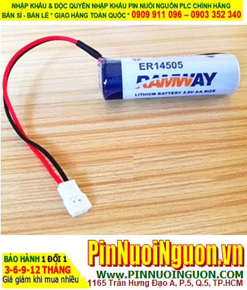 RAMWAY ER14505; Pin nuôi nguồn RAMWAY ER14505 AA 2700mAh 3.6v (ZẮC CẮM) chính hãng