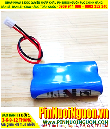 Sunmoon 2ER14505; Pin nuôi nguồn PLC Sunmoon 2ER14505 lithium 3.6v AA 5200mAh (2 VIÊN GHÉP ĐÔI)
