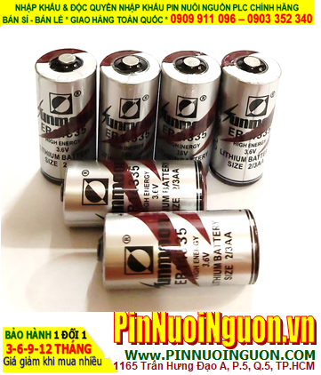 Pin ER14335 _Pin Sunmoon ER14335; Pin nuôi nguồn Sunmoon ER14335 lithium 3.6v 1650mAh 2/3AA chính hãng