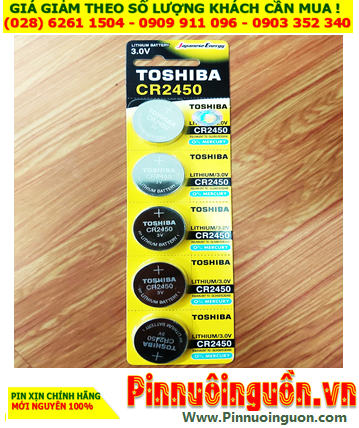 COMBO 1vỉ 5viên Pin Toshiba CR2032 lithium 3.0v _Giá chỉ 59.000đ/ vỉ 5viên