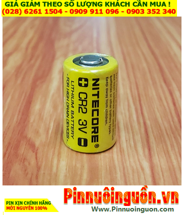 Pin Nitecore CR2 _ Pin lithium 3v Nitecore CR2 (Pin CR14250 không sạc) chính hãng