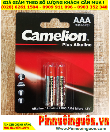 Camelion Plus LR03-AM4; Pin AAA 1.5v Alkaline Camelion Plus LR03-AM4 Mignon (MẪU MỚI)