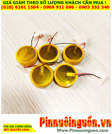 Pin tai nghe Bluetooth _Pin sạc Lithium Li-ion nút áo LIR1654 với 120mAh (16mmx5.4mm) chính hãng