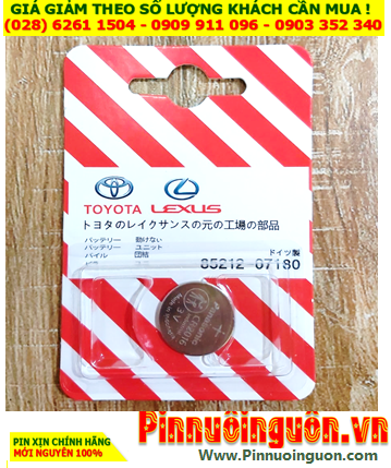 Toyota CR2016; Pin Remote Ôtô Toyota CR2016 lithium 3v |Giá cho Vỉ 1viên