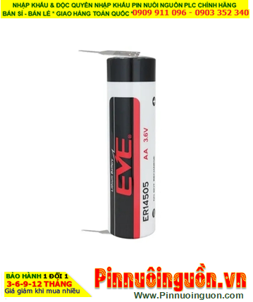 Pin ER14505 _Pin EVE ER14505; Pin nuôi nguồn EVE ER14505 lithium 3.6v AA 2600mAh (chân thép)