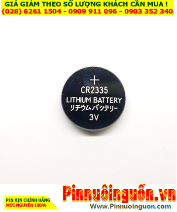 Pin CR2335 / CR2335 Battery, Pin 3v lithium CR2335 (với 280mAh, 23mm x 3.5mm) chính hãng