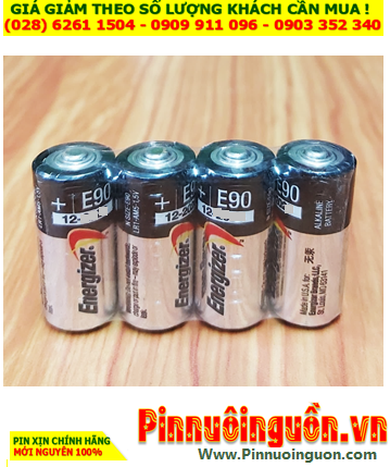 Energizer E90, LR1 /Pin N 1.5v Alkaline Energizer E90, LR1, SUM 5, R1 chính hãng (Vỉ palstic 4 viên)