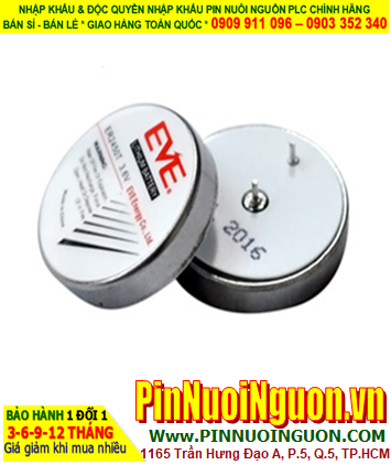 Pin ER2450T _Pin EVE ER2450T; Pin nuôi nguồn EVE ER2450T (TL-5186)  lithium 3.6v 400mAh chính hãng