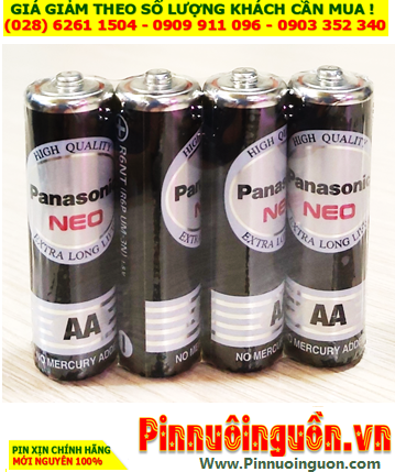 Panasonic R6NT/4SB; Pin AA 1.5v Panasonic R6NT/4SB Extra Heavy Duty /Xuất xứ Indonesia (Vỉ 4viên)
