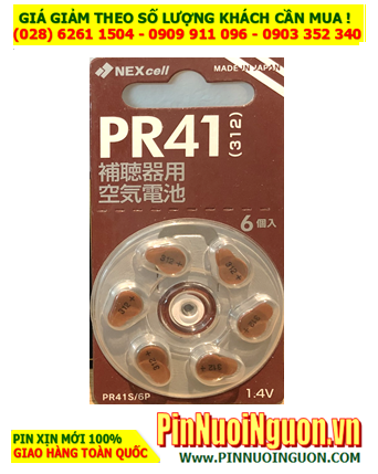 Pin máy trợ thính Nexcell PR41, A312 - Pin máy điếc Nexcell PR41, A312 _Made in Japan |HẾT HÀNG