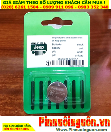 JEEP CR2032, Pin Remote Ôtô BMW CR2032 lithium 3v chính hãng /Vỉ 1viên