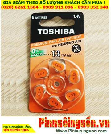 Toshiba ZA13 _Pin số 13; Pin máy trợ thính Toshiba ZA13 _Pin số 13; Pin máy điếc Toshiba ZA13 _Pin số 13