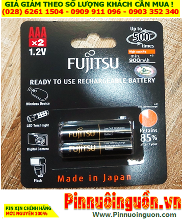 Fujitsu HR-4UTHCEX(2B), Pin sạc 1.2v AAA900mAh Fujitsu HR-4UTHCEX(2B) /Xuất xứ NHẬT (Vỉ 2viên)