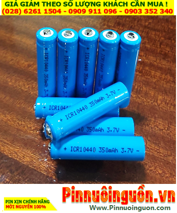 Pin đèn Pin siêu sáng _Pin sạc AAA lithium 3.7v ICR10440 350mAh, Pin AAA 10440 3.7v |HÀNG CÓ SẲN