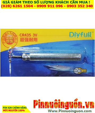 Pin CR435 _Pin phao câu cá CR435, Pin gắn phao câu cá đêm Dlyfull CR435 lithium 3v chính hãng