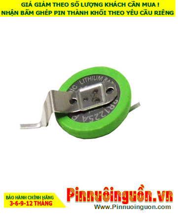 Pin CMOS BR1225A/HBN, Pin nuôi nguồn CMOS 3v lithium Panasonic BR1225A /HBN/chịu nhiệt đến 125°C