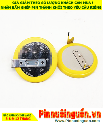 Pin CMOS BR2325; Pin nuôi nguồn CMOS 3v lithium Panasonic BR2325 (chân thép hàn) /Xuất xứ Indonesia