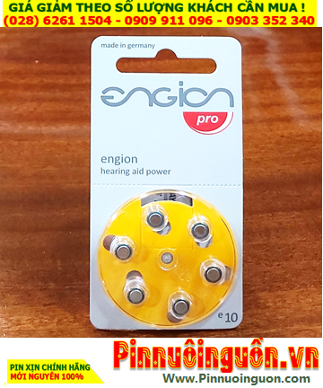 Pin Trợ thính ENGION PR536 _Pin số 10, Pin máy điếc ENGION PR536/10 Hearing Aid Power (Xuất xứ ĐỨC)
