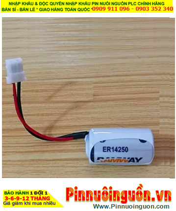 RAMWAY ER14250 (zắc cắm); Pin nuôi nguồn RAMWAY ER14250 3.6v 1/2AA 1200mAh chính hãng