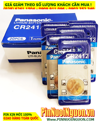 COMBO 01HỘP=20vỉ Pin 3v lithium Panasonic CR2032 _X.xứ Indonesia _Giá chỉ 329.000đ /HỘP