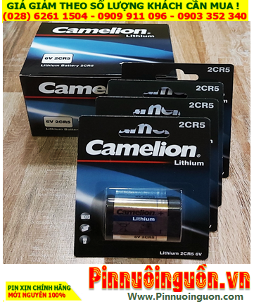 COMBO MUA 01Hộp 12vỉ Pin Camelion 2CR5 Lithium 6V chính hãng  (MẪU MỚI) _Giá chỉ 1.070.000/Hộp