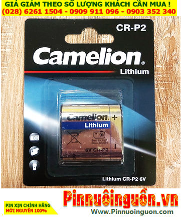 Camelion CR-P2, Pin CR-P2; Pin 6v lithium Camelion CR-P2 chính hãng (MẪU MỚI) /Loại vỉ 1viên