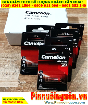 COMBO MUA 01 HỘP 10vỉ Pin 12v Camelion A32 Alkaline 9v _Giá chỉ 409.000đ/Hộp
