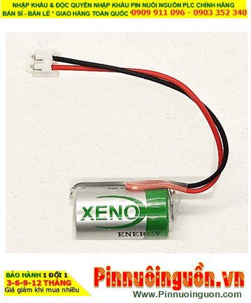 XENO XL-050F; Pin nuôi nguồn XENO XL-050F (ZẮC CẮM) 3.6v 1/2AA 1200mAh _Xuất xứ Hàn Quốc