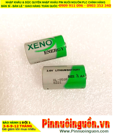 XENO XL-050F; Pin nuôi nguồn XENO XL-050F lithium 3.6v 1/2AA 1200mAh _Xuất xứ Hàn Quốc