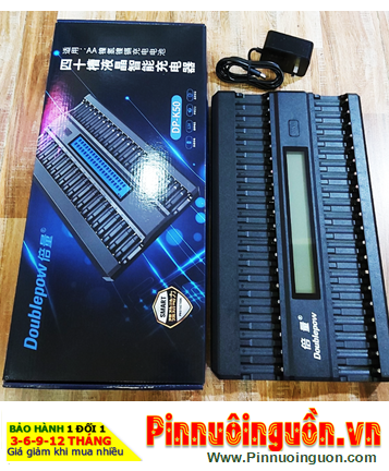 DoublePow DP-K20 _Máy sạc pin Lithium 3.7v Sạc 20 viên màn hình LCD DoublePow DP-K20 chính hãng