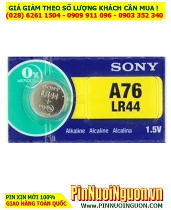 Sony A76 _Pin LR44; Pin Sony A76-LR44 alkaline 1.5v chính hãng  _Made in Indonesia