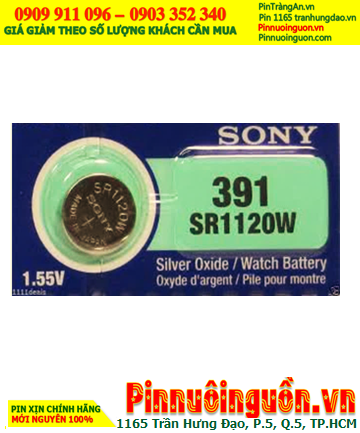 Sony SR1120W; Pin đồng hồ 1.55v Silver Oxide Sony SR1120SW | HẾT HÀNG