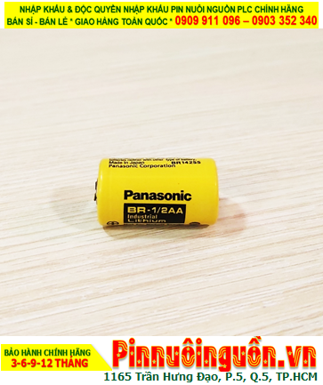 Panasonic BR-1/2AA (CR14250), Pin nuôi nguồn PLC Panasonic BR-1/2AA 1000mAh  /Xuất xứ NHẬT