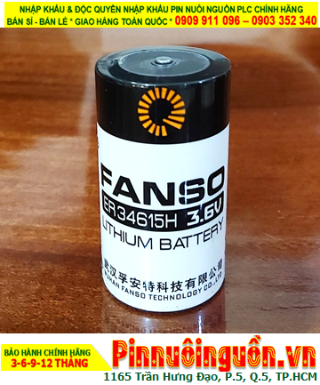 Fanso ER34615H; Pin nuôi nguồn Fanso ER34615H lithium 3.6v 20000mAh chính hãng