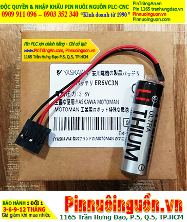 Yaskawa ER6VC3N; Pin nuôi nguồn PLC Yaskawa ER6VC3N lithium 3.6v AA 2000mAh _Xuất xứ Nhật