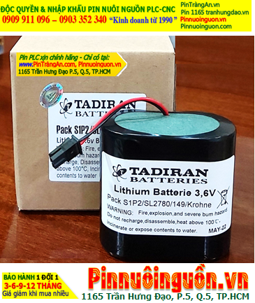 TADIRAN 1SP2/SL2780/149/Krohne, Pin nuôi nguồn TADIRAN 1SP2/SL2780/149/Krohne