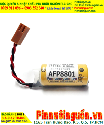 Panasonic AFP8801, Pin nuôi nguồn CNC Panasonic AFP8801 lithium 3V 1200mAh chính hãng/Xuất xứ NHẬT