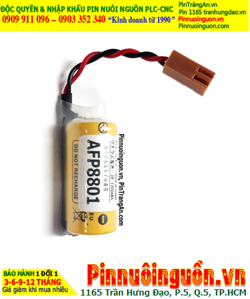 Fanuc AFP8801, Pin nuôi nguồn Fanuc AFP8801 lithium 3V 1200mAh chính hãng/Xuất xứ NHẬT