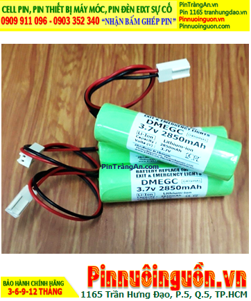 Pin sạc INR18650-29E, Pin đèn Exit Lithium 3.7v DMEGC INR18650-29E, Pin đèn sự cố khẩn cấp Lithium 3.7v INR18650-29E