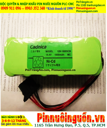 Sanyo Cadnica 12N-1700SCK, Pin nuôi nguồn Yamaha 12N-1700SCR (14.4v 1700mAh) /Xuất xứ NHẬT