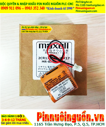 Pin Maxell  2CR17335A-WK17; Pin nuôi nguồn Maxell 2CR17335A-WK17 lithium 6v _Xuất xứ Nhật