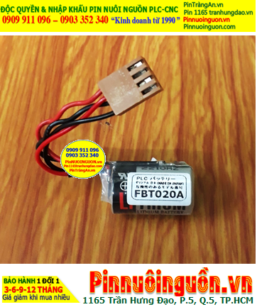 FUJI FBT020A; Pin nuôi nguồn FUJI FBT020A lithium 3.6v 1/2AA 1000mAh chính hãng _Xuất xứ Nhật
