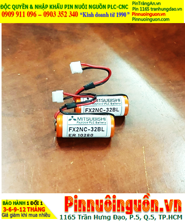 Pin FX2NC-32BL (ER10/28), Pin nuôi nguồn PLC FX2NC-32BL lithium 3.6v 2/3AAA 500mAh chính hãng