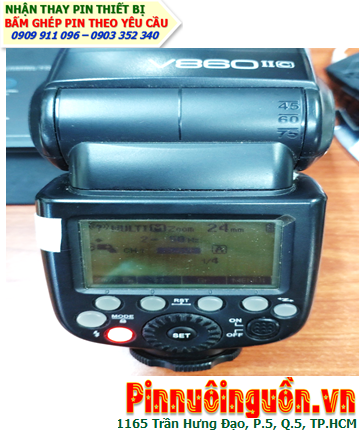 Pin đèn FLASH máy ảnh V860 /Nhận thay pin đèn Flash máy ảnh chuyên nghiệp V860 (Pin sạc Lithium chuyên dụng)