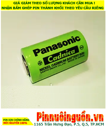 Cadnica N-1700SCR, Pin sạc Panasonic Cadnica N-1700SCR (1700mAh 1.2v) chính hãng, Xuất xứ NHẬT