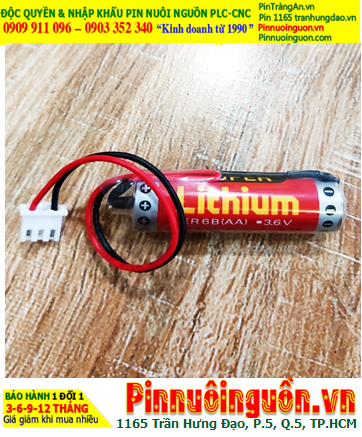 Maxell ER6B (Zắc trắng PLC); Pin nuôi nguồn Maxell ER6B SUPER Lithium 3.6v AA1800mAh chính hãng