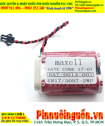 Pin BAT-0014-001, Pin nuôi nguồn PLC BAT-0014-001 lithium 3.6V 5500mAh _Xuất xứ Nhật