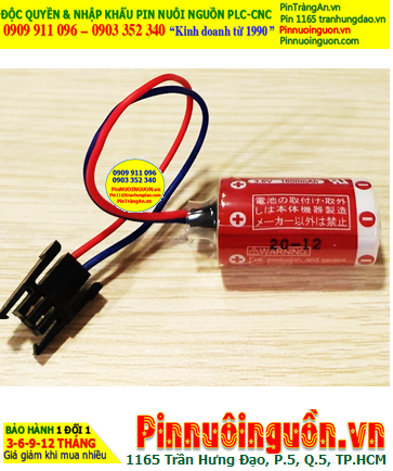 Maxell ER3 (ZẮC ĐEN); Pin nuôi nguồn PLC Maxell ER3 lithium 3.6v 1/2AA 1100mAh _Xuất xứ Nhật